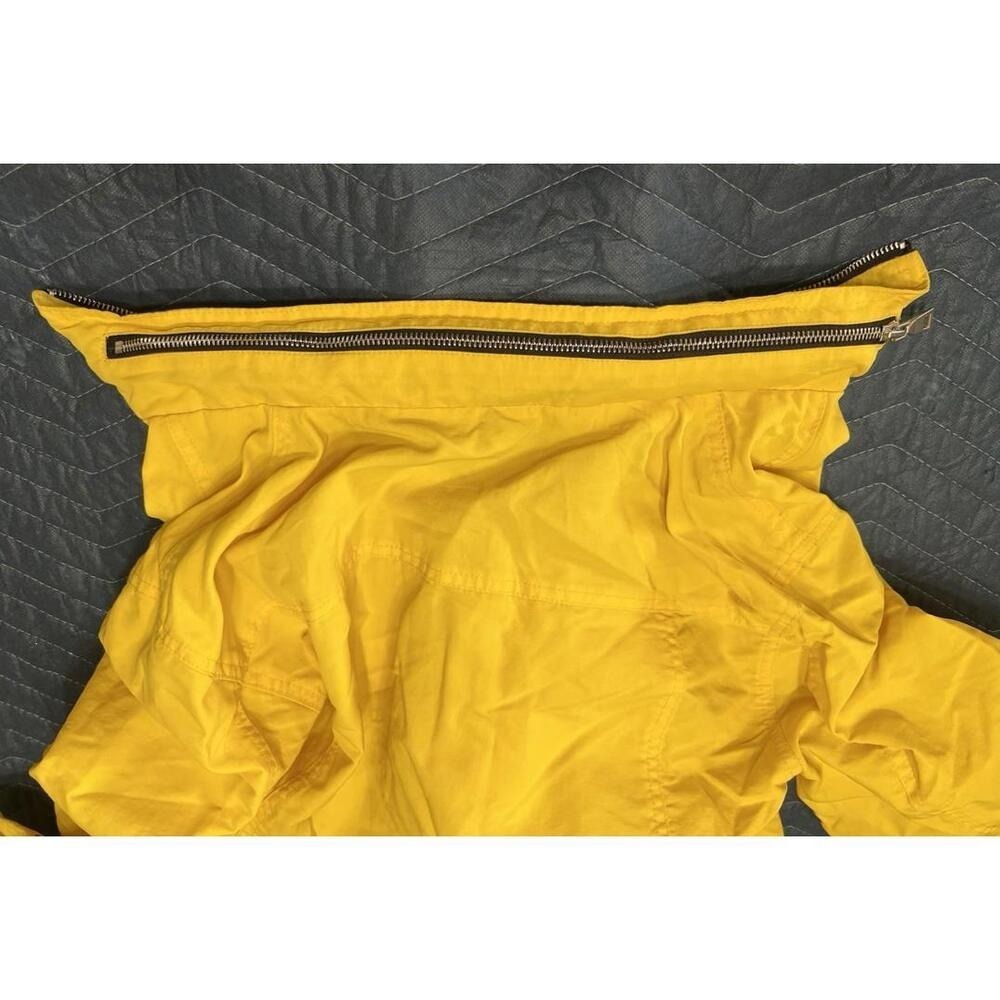 Forever 21 Men Yellow Sport Zone 1996 Pullover Windbreaker Jacket Size L - Picture 3 of 14